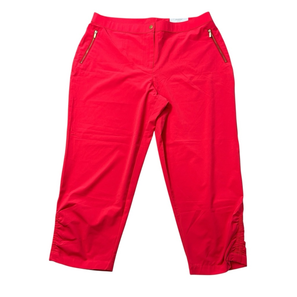 Chico's Zenergy Neema Side Pull Crop‎ Pant - Chico's Size 2.5 US Size 14 NWT